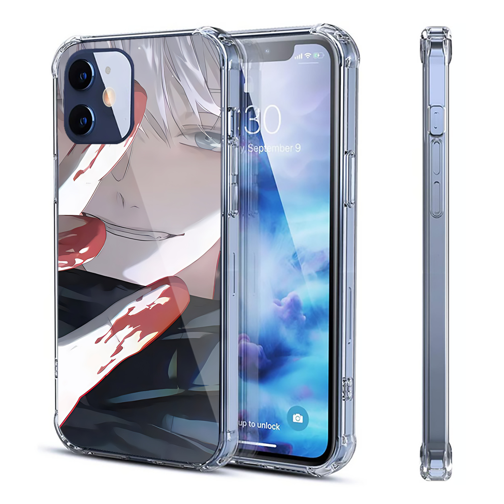 （画像用） SPY×FAMILY间谍家家酒 【iPhone 12シリーズ対応】透明スマホケース（クリアソフトケース）